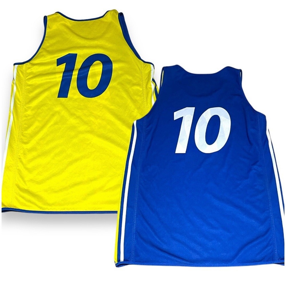 Adidas San Jose State Spartans SJSU Reversable Basketball Jersey Large #10‎